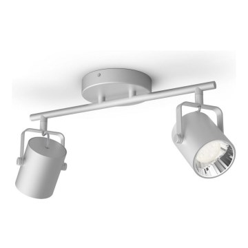 Philips 50662/14/P0 - Світлодіодний точковий світильник BYRE 2xLED/4,3W/230V 2200/2500/2700K