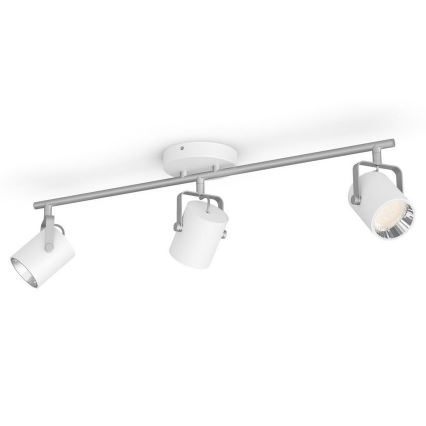 Philips - Светодиодный точечный светильник 3xLED/4,3W/230V 2200/2500/2700K