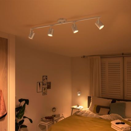 Philips 50664/14/P0 - Светодиодный точечный светильник BYRE 4xLED/4,3W/230V 2200/2500/2700K