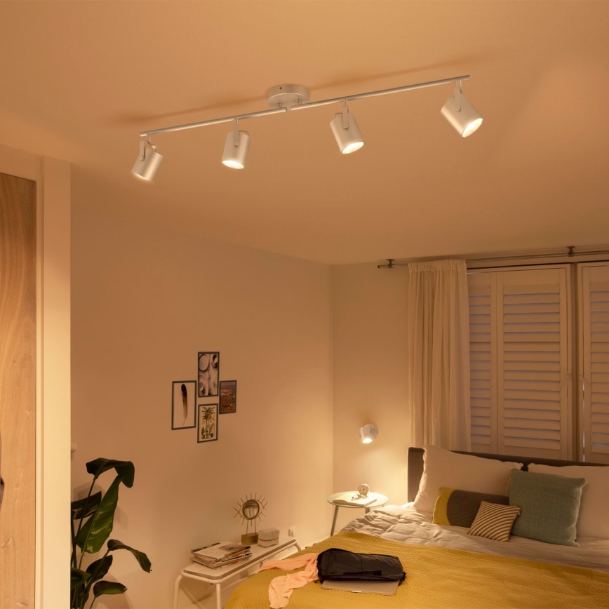 Philips 50664/14/P0 - Светодиодный точечный светильник BYRE 4xLED/4,3W/230V 2200/2500/2700K