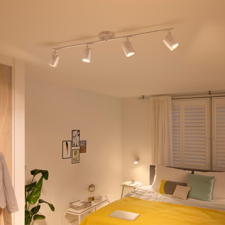 Philips 50664/14/P0 - Светодиодный точечный светильник BYRE 4xLED/4,3W/230V 2200/2500/2700K