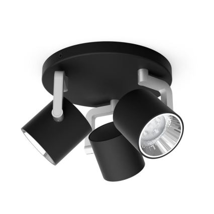 Philips - Точковий LED світильник з регулюванням яскравості 3xLED/4.5W/230V