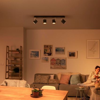 Philips - Світлодіодний точковий світильник з регульованою яскравістю 4xLED/4.5W/230V