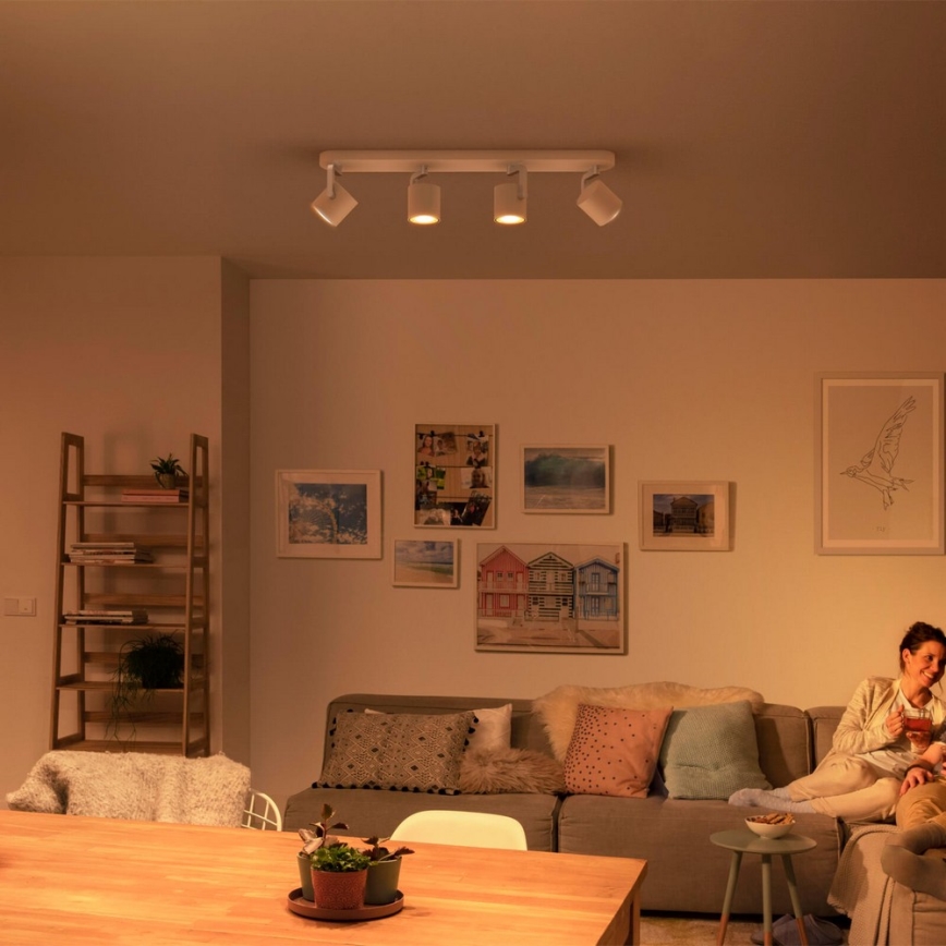 Philips - Світлодіодний точковий світильник з регульованою яскравістю 4xLED/4.5W/230V