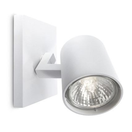Philips - Точковий світильник RUNNER 1xGU10/20W/230V білий