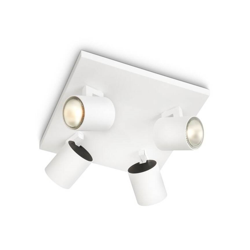 Philips - Точечный светильник 4xGU10/20W/230V