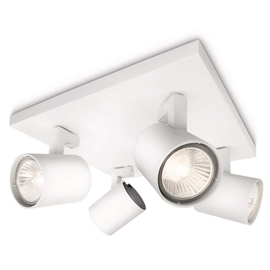 Philips 53094/31/16 - Точечный светильник MYLIVING RUNNER 4xGU10/50W/230V
