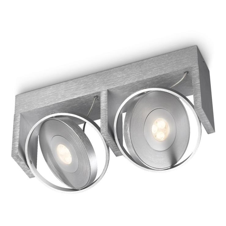 Philips 53152/48/16 - Точечный светодиодный светильник PARTICON 2xLED/7,5W