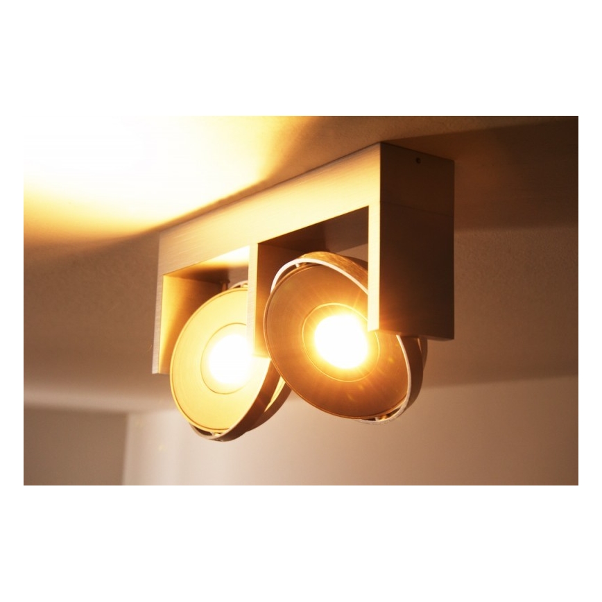 Philips 53152/48/16 - Точечный светодиодный светильник PARTICON 2xLED/7,5W