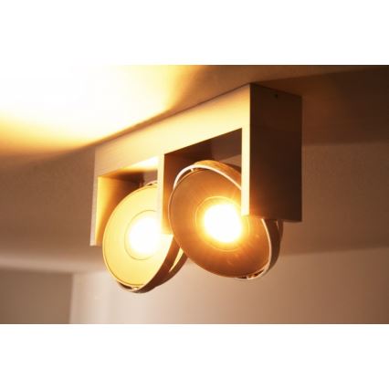 Philips 53152/48/16 - Точковий LED світильник PARTICON 2xLED/7,5W