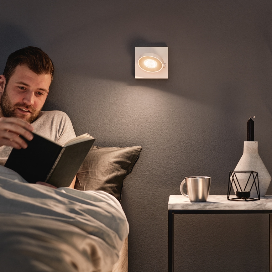Philips 53170/31/P0 - Точковий світильник з регульованою яскравістю MYLIVING CLOCKWORK 1xLED/4,5W