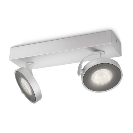 Philips - Точковий LED світильник з регулюванням яскравості 2xLED/4,5W/230V