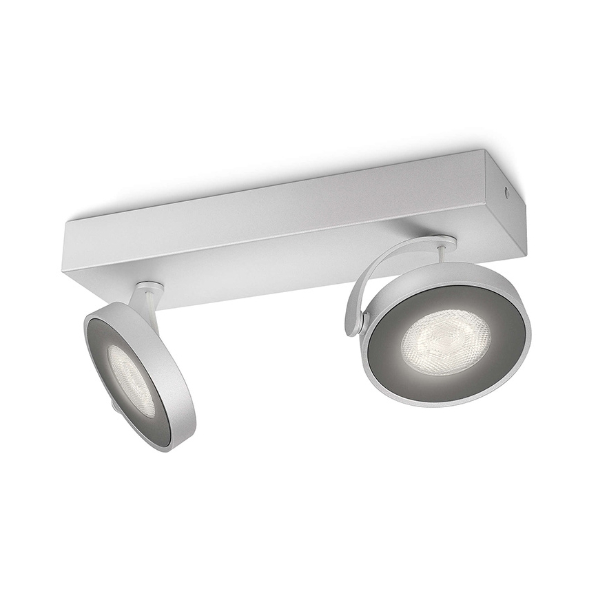 Philips - Точковий LED світильник з регулюванням яскравості 2xLED/4,5W/230V