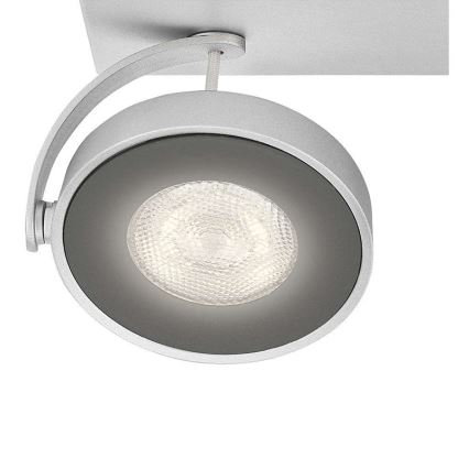 Philips - Точковий LED світильник з регулюванням яскравості 2xLED/4,5W/230V