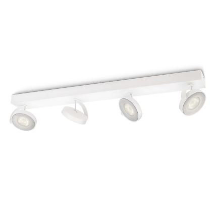 Philips - Светодиодный точечный светильник с регулированием яркости 4xLED/4,5W/230V