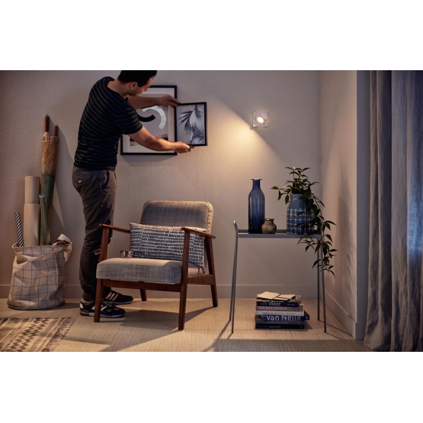 Philips 53190/48/P0 - Точковий LED світильник MYLIVING MILLENNIUM 1xLED/4,5W/230V