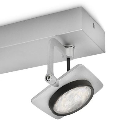 Philips 53192/48/16 - Точковий LED світильник з регулюванням яскравості MILLENNIUM 2xLED/4W/230V