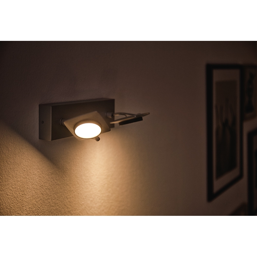 Philips 53192/48/P0 - Точковий LED світильник MILLENNIUM 2xLED/4,5W/230V