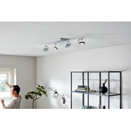 Philips 53194/48/P0 - Точковий LED світильник MILLENNIUM 4xLED/4,5W/230V
