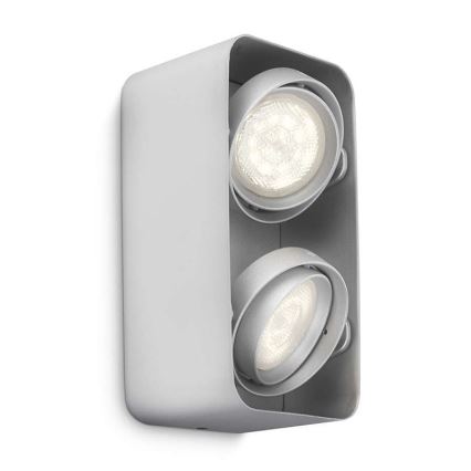 Philips 53202/48/16 - Светодиодный точечный светильник AFZELIA 2xLED/3W/230V
