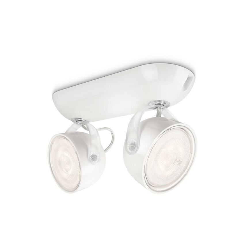 Philips - Светодиодный точечный светильник 2xLED/3W/230V