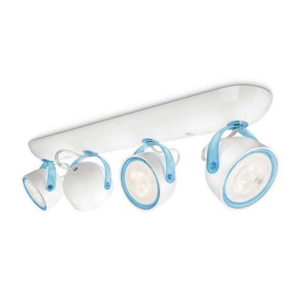 Philips 53234/35/16 - Светодиодный прожектор MYLIVING DYNA 4xLED/3W/230V