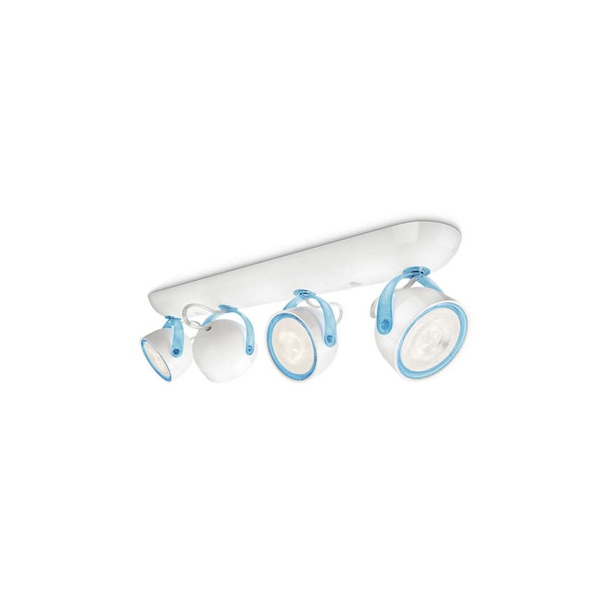 Philips 53234/35/16 - Светодиодный прожектор MYLIVING DYNA 4xLED/3W/230V