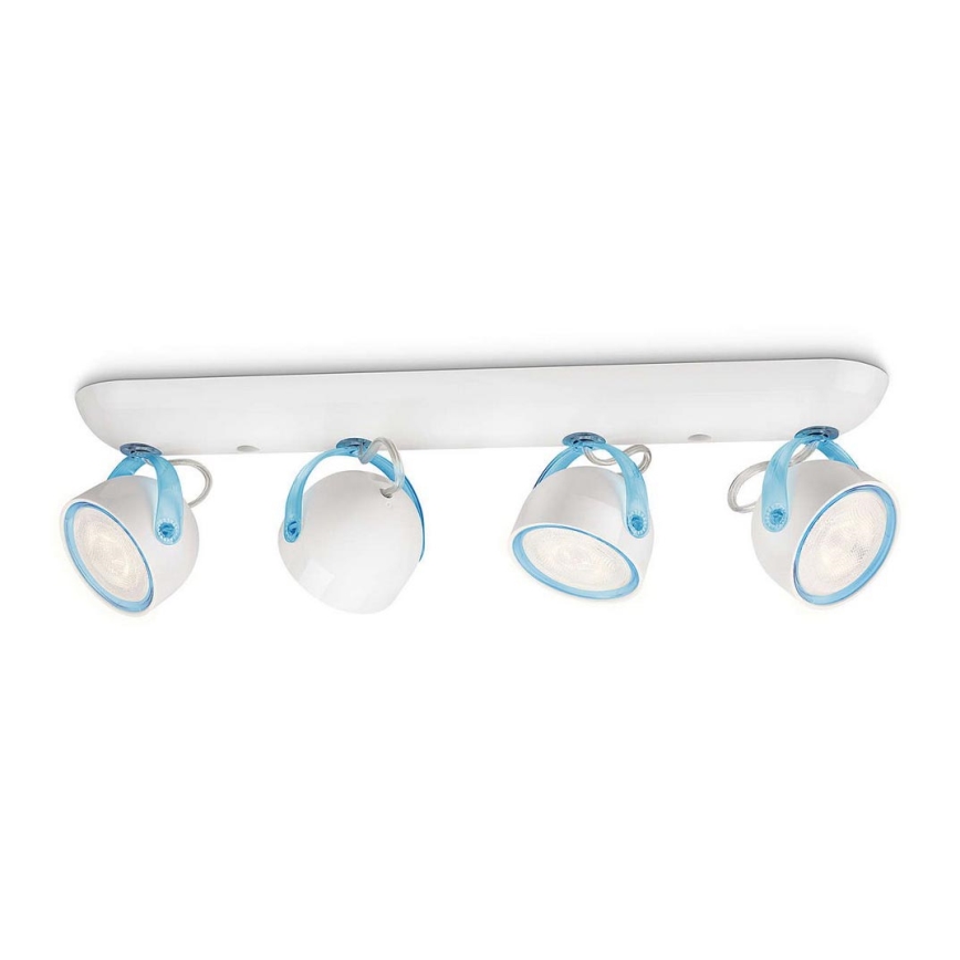 Philips 53234/35/16 - Точковий LED світильник MYLIVING DYNA 4xLED/3W/230V