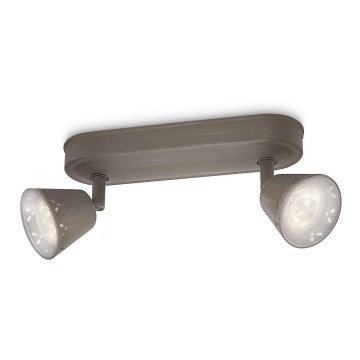 Philips 53252/26/16 - Точковий LED світильник MYLIVING IDYLLIC 2xLED SMD/4W/230V