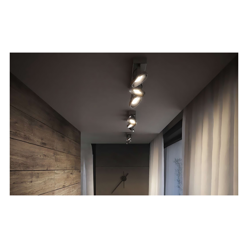 Philips - Светодиодный точечный светильник с регулированием яркости 3xLED/4,5W/230V