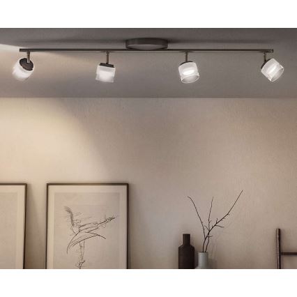 Philips - Точковий LED світильник 4xLED/4W/230V