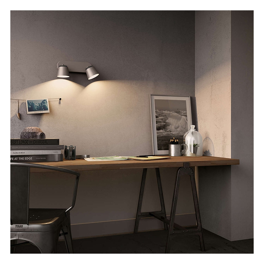 Philips - Точковий LED світильник 2xLED/4W/230V