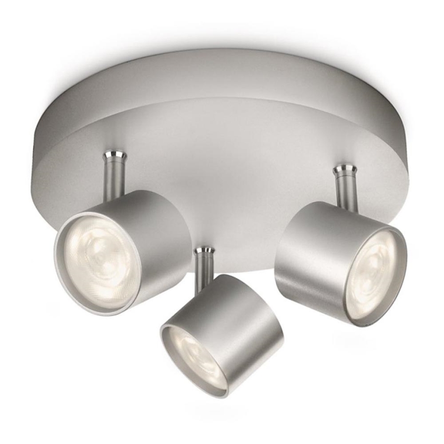 Philips 56243/48/16 - Светодиодный точечный светильник с регулированием яркости MYLIVING STAR 3xLED/4W/230V