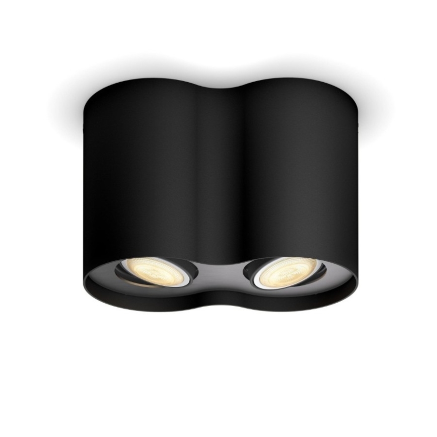Philips - LED Світильник з регулюванням яскравості Hue PILLAR 2xGU10/5W/230V + дистанційне керування