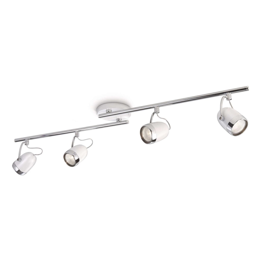 Philips 56484/31/16 - Точковий світильник MYLIVING BALSA 4xGU10/35W/230V
