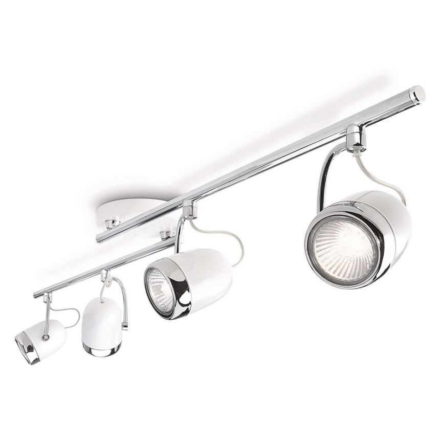 Philips 56484/31/16 - Точковий світильник MYLIVING BALSA 4xGU10/35W/230V