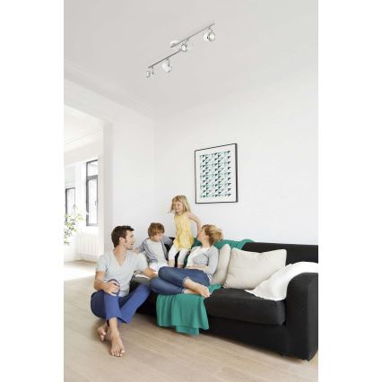 Philips 56484/31/16 - Точковий світильник MYLIVING BALSA 4xGU10/35W/230V