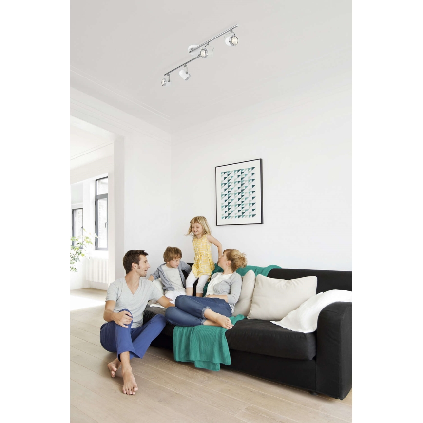 Philips 56484/31/16 - Точковий світильник MYLIVING BALSA 4xGU10/35W/230V