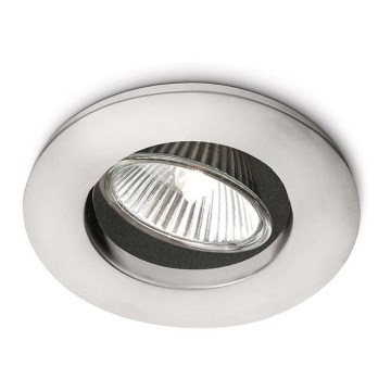 Philips 57959/17/PN - Вбудований світильник AGENA 1xGU10/35W/230V