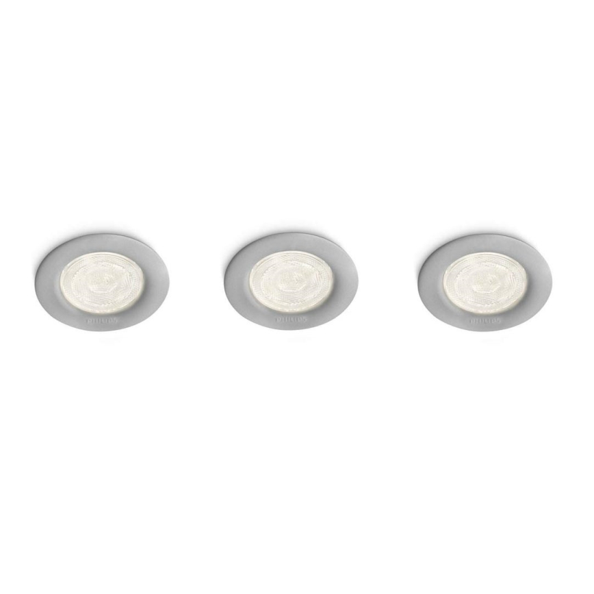 Philips 59100/87/16 - КОМПЛЕКТ 3x LED Точковий вбудований світильник MYLIVING SCEPTRUM LED/3W/230V