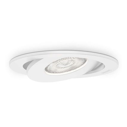Philips - НАБІР 3x Стельовий вбудований LED світильник з регулюванням яскравості LED/4,5W/230V