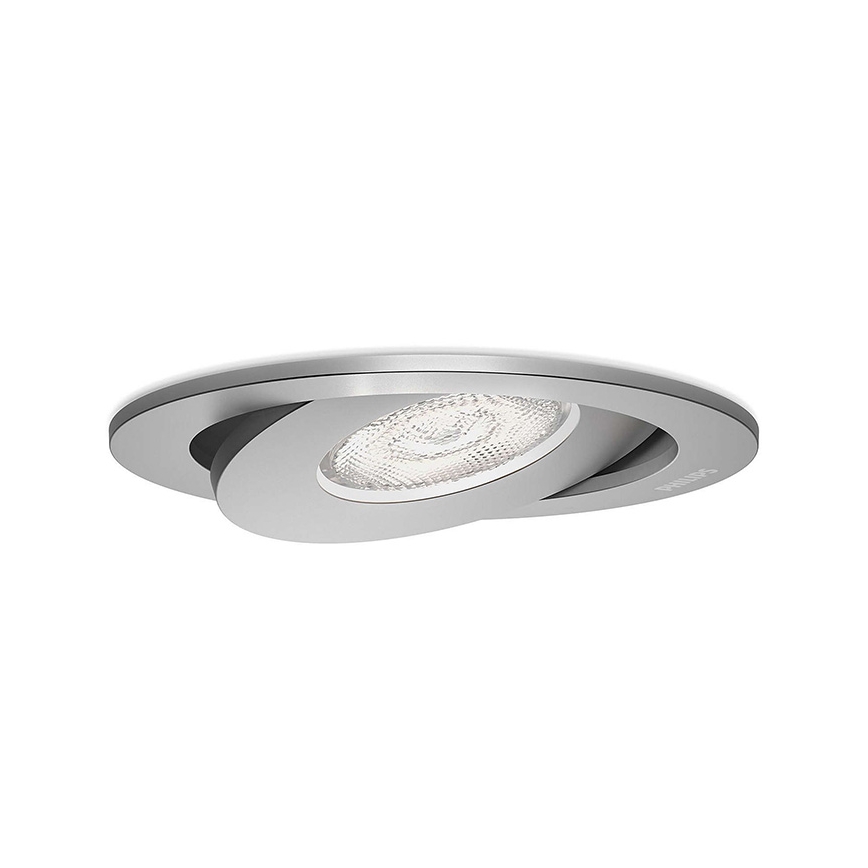 Philips - НАБІР 3x Стельовий вбудований LED світильник з регулюванням яскравості LED/4,5W/230V