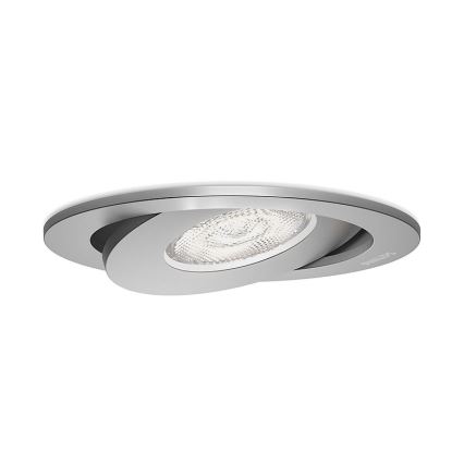 Philips - НАБОР 3x Светодиодный встроенный светильник с регулированием яркости LED/4,5W/230V