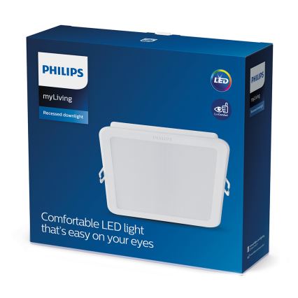 Philips - встраиваемый потолочный светильник LED/17 Вт/230 В/3000 К