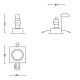 Philips - НАБОР 3x Встроенный светильник для ванной комнаты 3xGU10/35W/230V IP23