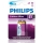 Philips 6FR61LB1A/10 - Літієва батарея 6LR61 LITHIUM ULTRA 9V
