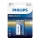 Philips 6LR61E1B/10 - Щелочная батарейка 6LR61 ULTRA ALKALINE 9V 600mAh