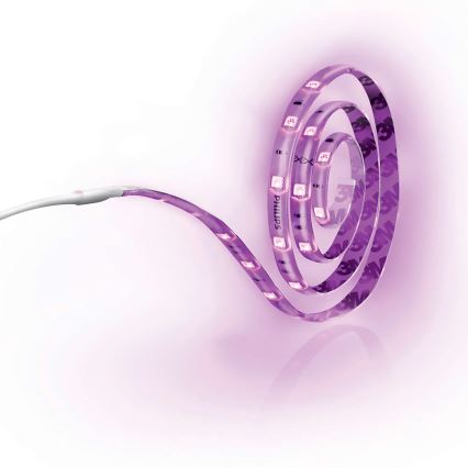Philips - Светодиодная лента с регулированием яркости 2 м RGB LED/8W