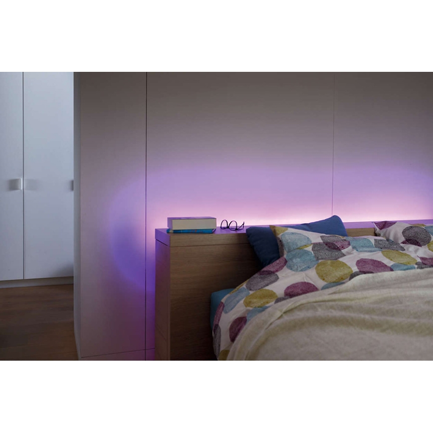 Philips - Светодиодная лента с регулированием яркости 2 м RGB LED/8W