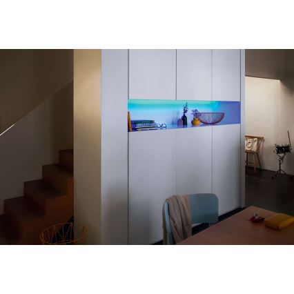 Philips - Светодиодная лента с регулированием яркости 2 м RGB LED/8W